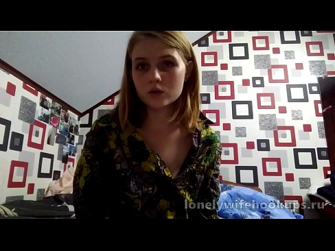 ❤️ Ung blond student från Ryssland gillar större kukar. ☑ Porno vk at sv.pornodil.ru ☑